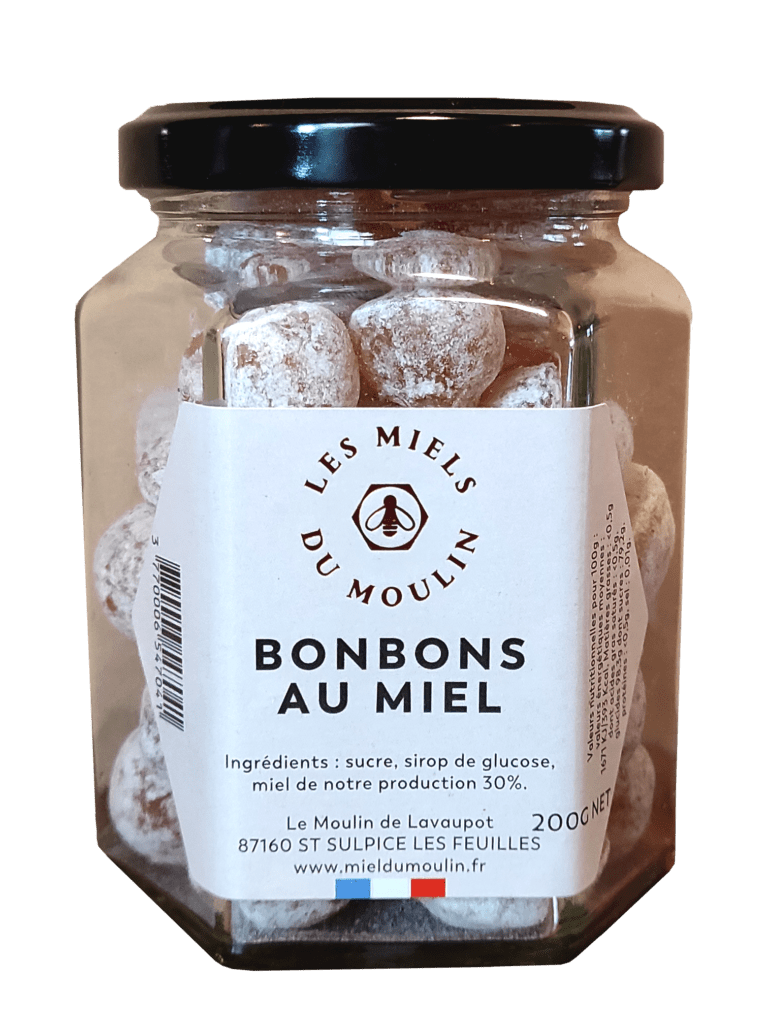 Boite de Bonbons au Miel Vintage - La Corrézienne
